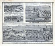 W. H. Graves, Mrs. Annis Barrass, C. N. Poundstone, Melford Craft, Stock Farm, Residence, Eagle, Tonica, Hope, Farm Ridge, La Salle County 1876